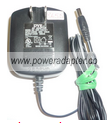 DVE DVR-1250-B11 AC ADAPTER 12VDC 500mA USED -(+) 2x5.5x9.4mm RO